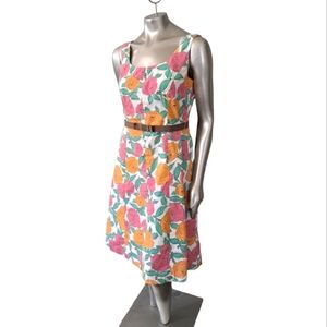 🪻BOGO🪻 Madison Studio Floral Sleeveless Dress‎ Size 10
